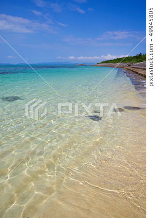Landscape of the beach of Kuroshima Nishi 49945805