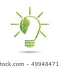 green eco energy concept, plant growing  49948471