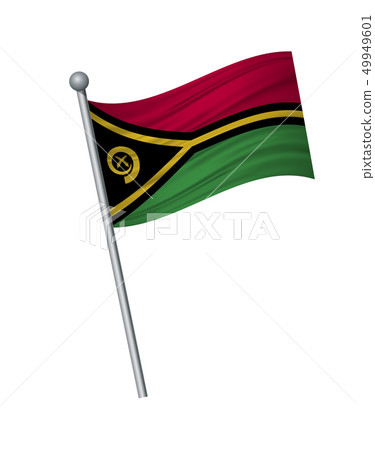 waving of flag on flagpole, Official colors and 49949601