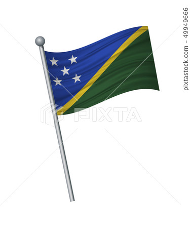 waving of flag on flagpole, Official colors and 49949666