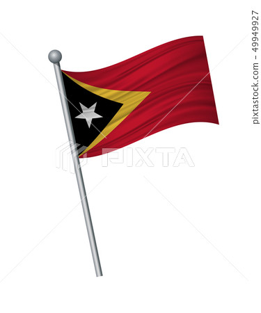 waving of flag on flagpole, Official colors and 49949927