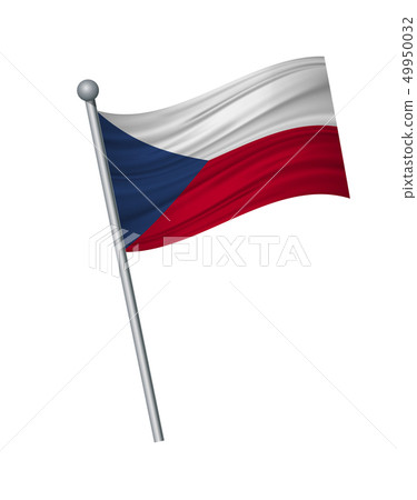 waving of flag on flagpole, Official colors and 49950032