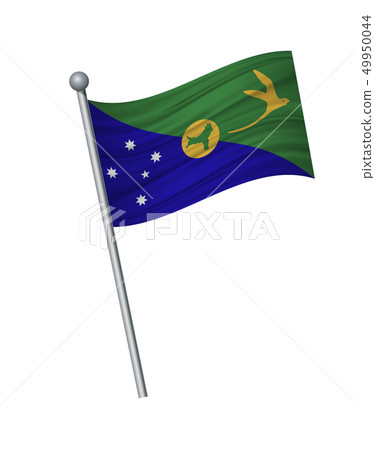 waving of flag on flagpole, Official colors and 49950044