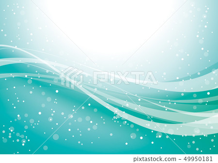 Abstract wave abstract curve background green - Stock Illustration ...