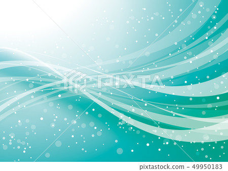 抽象波浪摘要曲線背景綠色 抽象波浪摘要曲線背景綠色 49950183