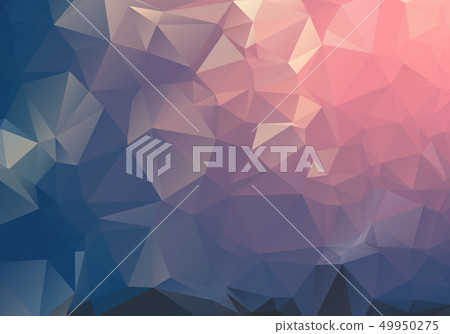 Dark Light geometric rumpled triangular low poly 49950275