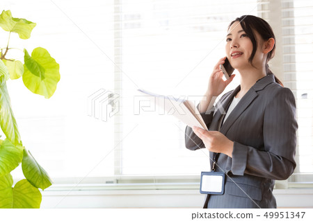Businesswoman phone call image 49951347