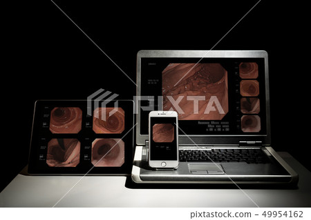 Medical and computer image 49954162