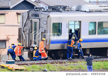 JR Train Derailment Japan 2019 West Nihonsesen Gobo Station Train Derailment Site 4 JR Train Derailment Japan 2019 West Nihonsesen Gobo Station Train Derailment Site 4 49954348
