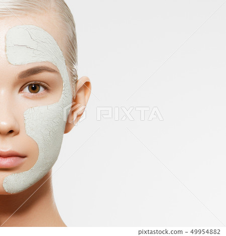 Makeup, cosmetics beauty concept. Beauty girl spa 49954882