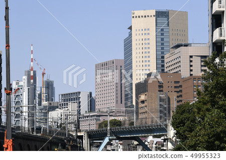 Tokyo cityscape in Japan Ochanomizu Station direction etc. Tokyo cityscape in Japan Ochanomizu Station direction etc. 49955323