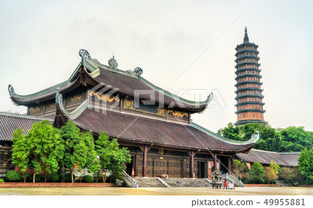 Bai Dinh temple at Trang An, Vietnam 49955881