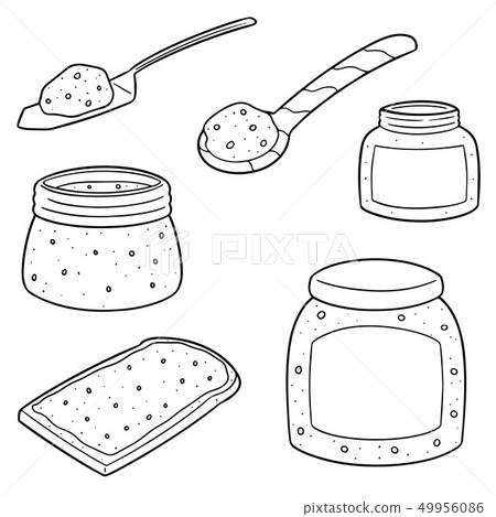 vector set of jam - Stock Illustration [49956086] - PIXTA