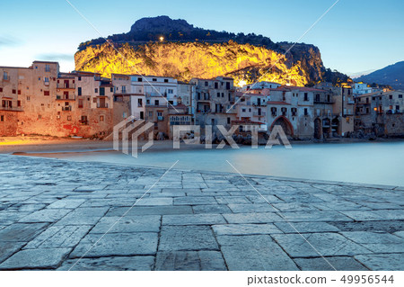 Cefalu. Sicily. Old city. Cefalu. Sicily. Old city. 49956544