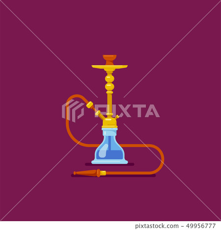 Hookah flat style icon 49956777