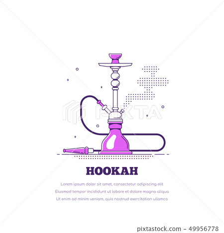 Hookah banner concept 49956778