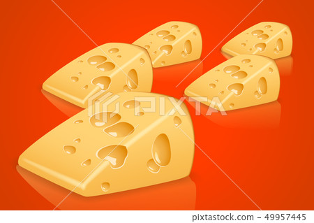 piece cheese piece cheese 49957445