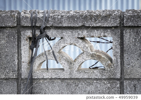 Block fence Block fence 49959039