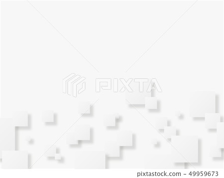 Simple background white rectangle - Stock Illustration [49959673] - PIXTA
