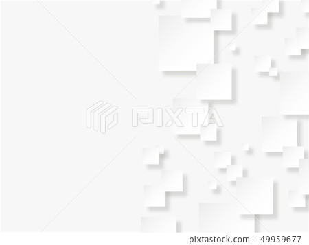 Simple background white rectangle - Stock Illustration [49959677] - PIXTA