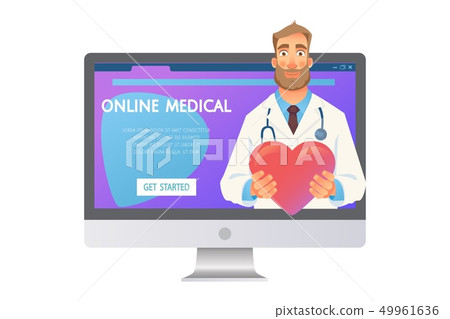 Online medicine concept Online medicine concept 49961636