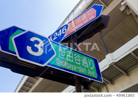 [東京]三根源谷田川通和世田谷大通信息板 49961865