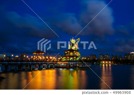 臺灣高雄左營蓮池潭景觀 Asia Taiwan Kaohsiung Lake 臺灣高雄左營蓮池潭景觀 Asia Taiwan Kaohsiung Lake 49963908