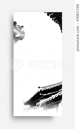 Korean traditional background, calligraphy traditional background 49965399