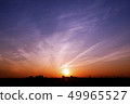 Sunset sky 49965527