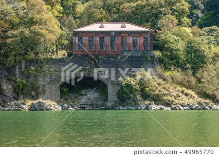 Deep water power plant trace Deep water power plant trace 49965770