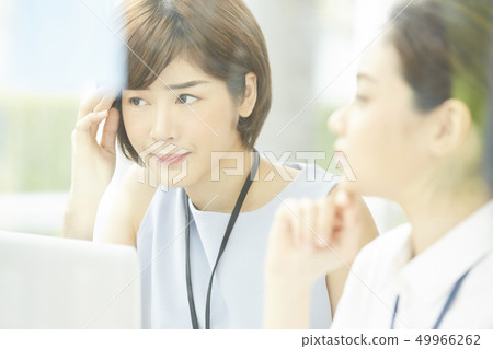Female business meeting Female business meeting 49966262