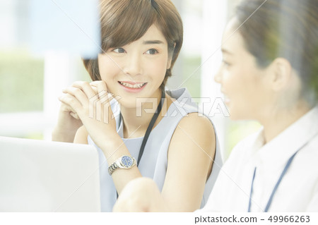 Female business meeting Female business meeting 49966263