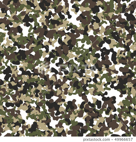 Camouflage military seamless pattern vector - Stock Illustration ...