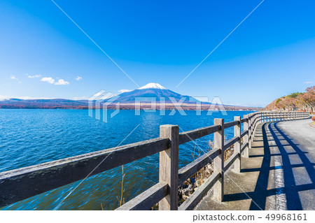 Beautiful landscape of mountain fuji around yamanakako lake Beautiful landscape of mountain fuji around yamanakako lake 49968161