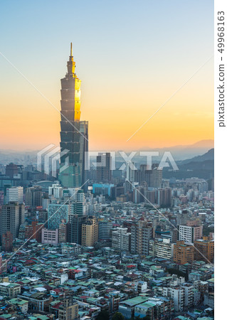 Beautiful architecture building taipei city Beautiful architecture building taipei city 49968163