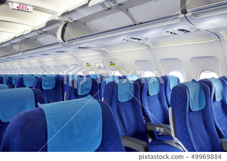 Airplane, airliner, aircraft, cabin 49969884