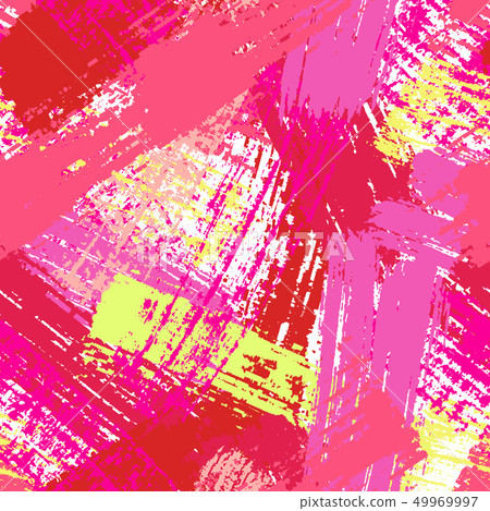 Seamless abstract background pattern with paint strokes. Vector 49969997