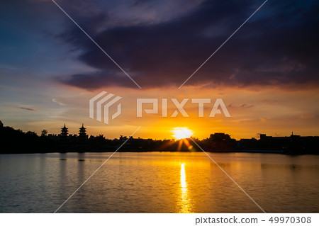 Taiwan's Kaohsiung Zuoying Lotus Pool Asia Asia Taiwan Kaohsiung Lake 49970308