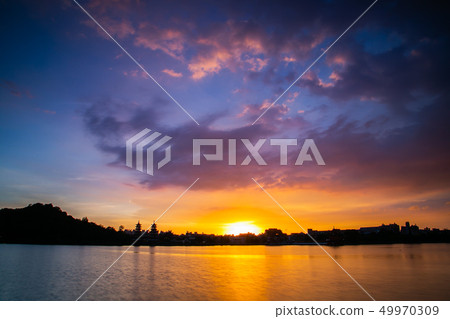 臺灣高雄左營蓮池潭 Asia Taiwan Kaohsiung Lake 49970309