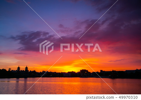 臺灣高雄左營蓮池潭 Asia Taiwan Kaohsiung Lake 49970310