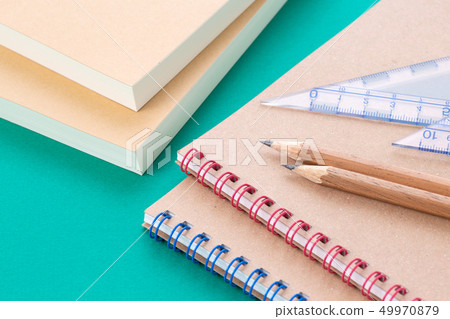 Pencil and note 49970879