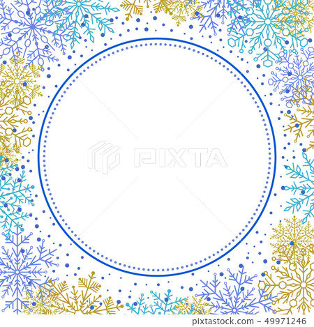 Winter Vector Greeting Card Winter Vector Greeting Card 49971246