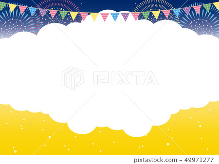 Background material-beer garden image 3 49971277