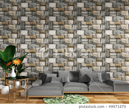 modern living room interior with sofa decoration  49971870