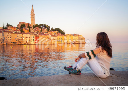 Romantic old town of Rovinj in Croatia, Europe. Romantic old town of Rovinj in Croatia, Europe. 49971995