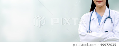 Doctor at hospital. Medical service. Doctor at hospital. Medical service. 49972035