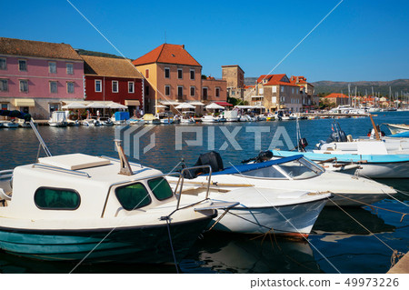 Stari Grad on Hvar Island in Croatia, Europe. 49973226
