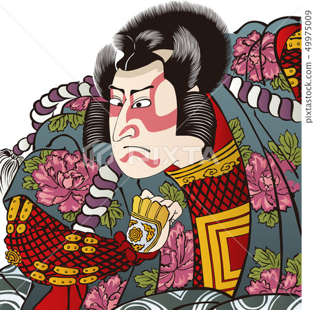 Ukiyoe Kabuki actor part 37 Ukiyoe Kabuki actor part 37 49975009