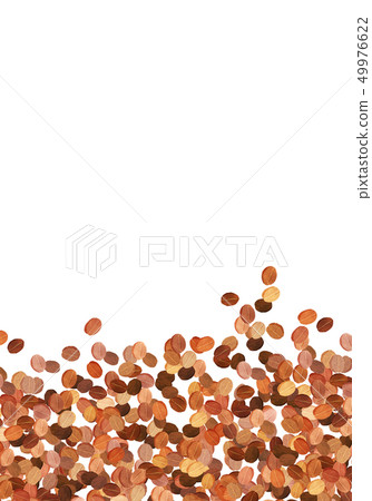 Watercolor coffee texture collage 49976622