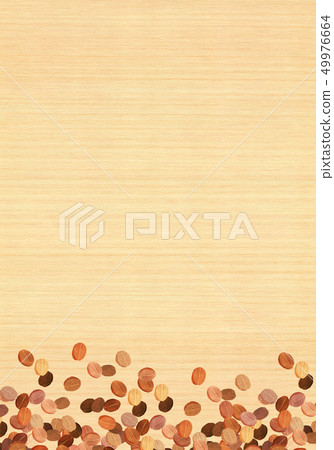Watercolor coffee texture collage 49976664